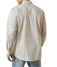 Ariat Fenn Classic Fit Printed Long Sleeve Woven Shirt