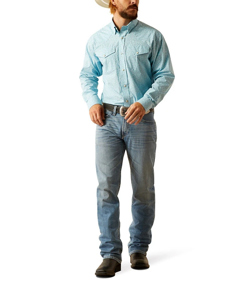 Ariat Folke Long Sleeve Printed Classic Fit Shirt