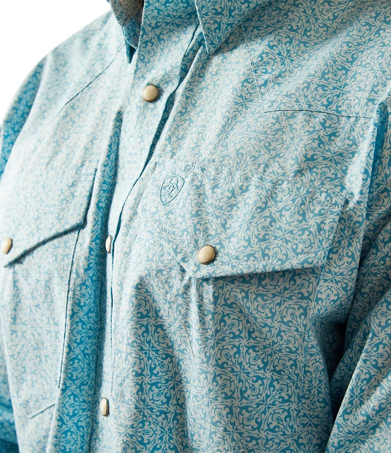 Ariat Folke Long Sleeve Printed Classic Fit Shirt