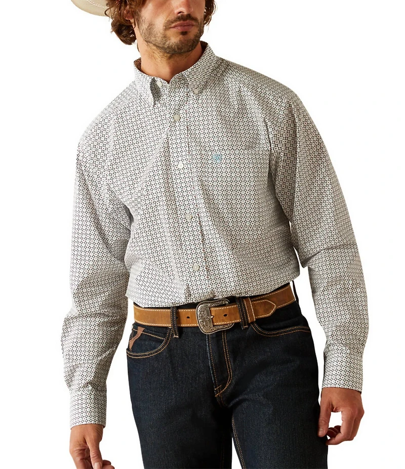 Ariat Gaylor Classic Fit Long Sleeve Printed Woven Shirt
