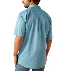 Ariat Guy Classic Fit Short Sleeve Printed Woven Shirt