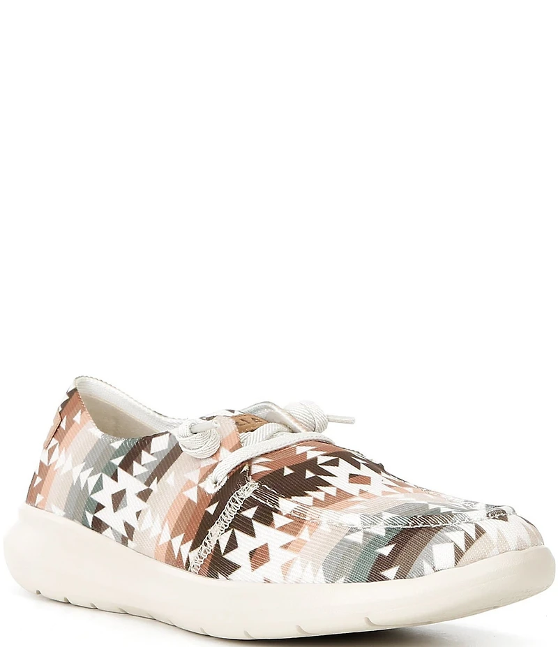 Ariat Hilo Southwest Print Apron Toe Slip On Sneakers