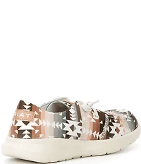 Ariat Hilo Southwest Print Apron Toe Slip On Sneakers