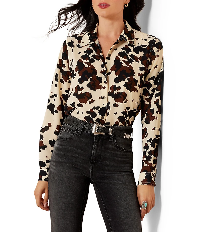 Ariat Homestyle Pony Button Front Long Sleeve Shirt