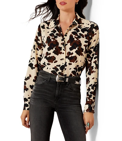 Ariat Homestyle Pony Button Front Long Sleeve Shirt