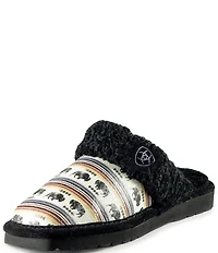 Ariat Women's Jackie Striped Buffalo Leather Slippers