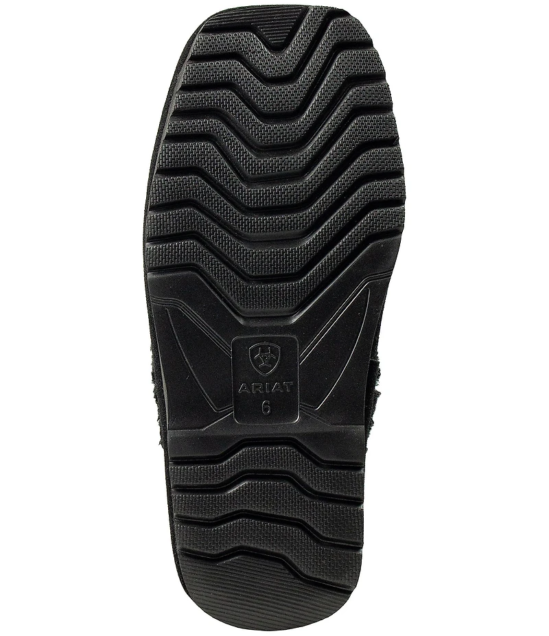 Ariat Women's Jackie Striped Buffalo Leather Slippers