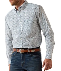Ariat Jennings Fitted Vine/Floral Printed Woven Shirt
