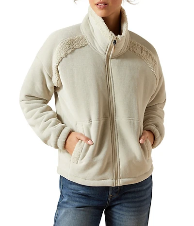Ariat Lafayette Double Knit Sherpa Full Zip Jacket