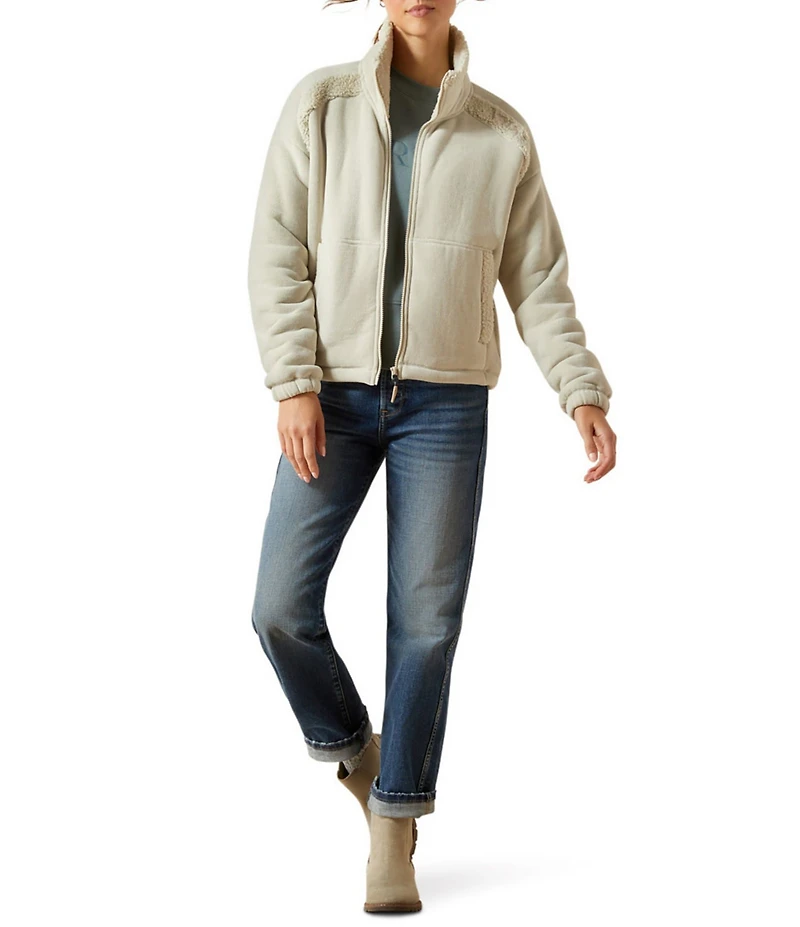 Ariat Lafayette Double Knit Sherpa Full Zip Jacket