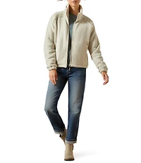 Ariat Lafayette Double Knit Sherpa Full Zip Jacket
