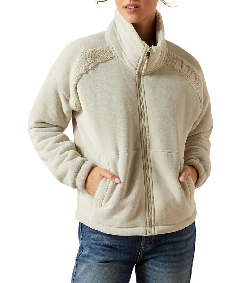 Ariat Lafayette Double Knit Sherpa Full Zip Jacket