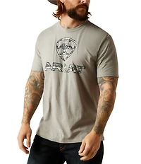 Ariat Liberty USA Digi Camouflage Graphic T-Shirt