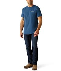 Ariat Line Frame Hex Graphic Short Sleeve T-Shirt