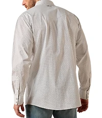 Ariat Long Sleeve Wrinkle Free Anthony Classic Fit Snap Shirt