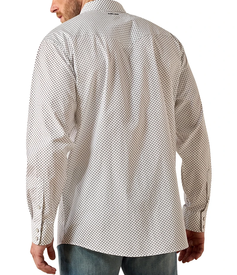 Ariat Long Sleeve Wrinkle Free Anthony Classic Fit Snap Shirt
