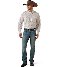 Ariat Long Sleeve Wrinkle Free Anthony Classic Fit Snap Shirt