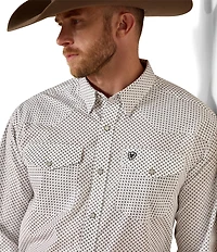 Ariat Long Sleeve Wrinkle Free Anthony Classic Fit Snap Shirt