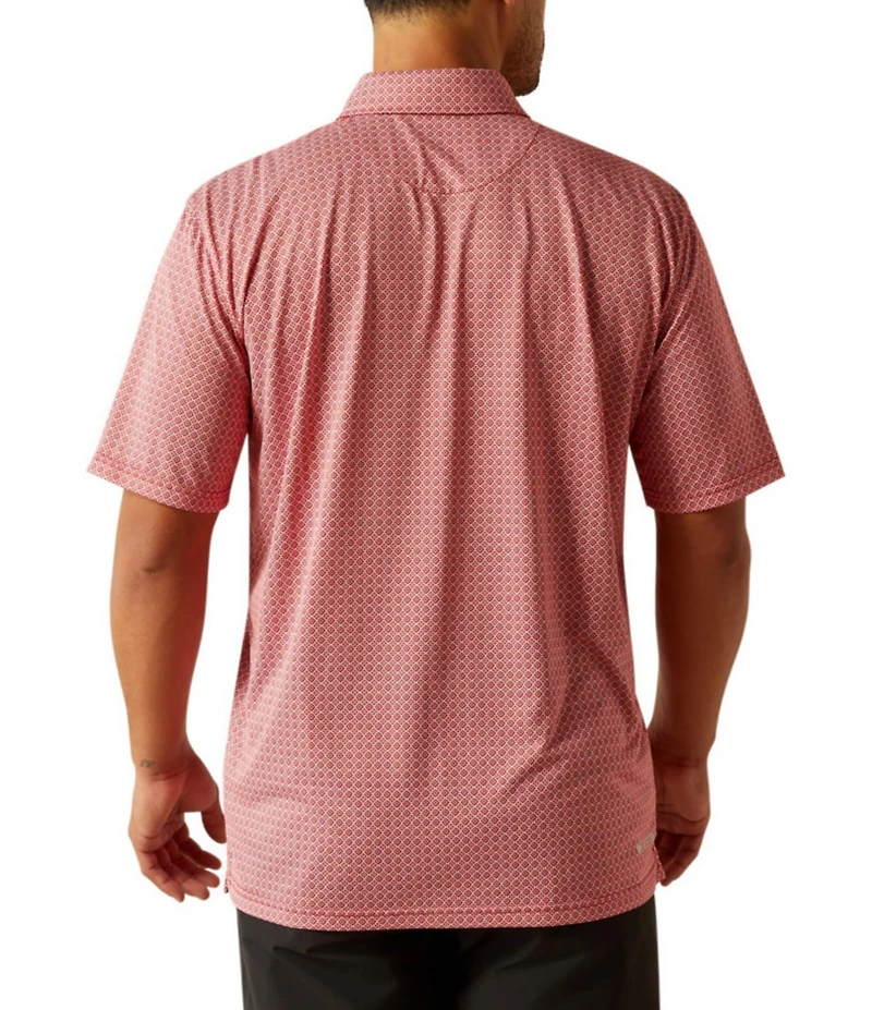 Ariat Men's All Over Print Polo Shirt