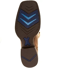 Ariat Men's Brush Creek Leather Wide Square Toe Cowboy Boots