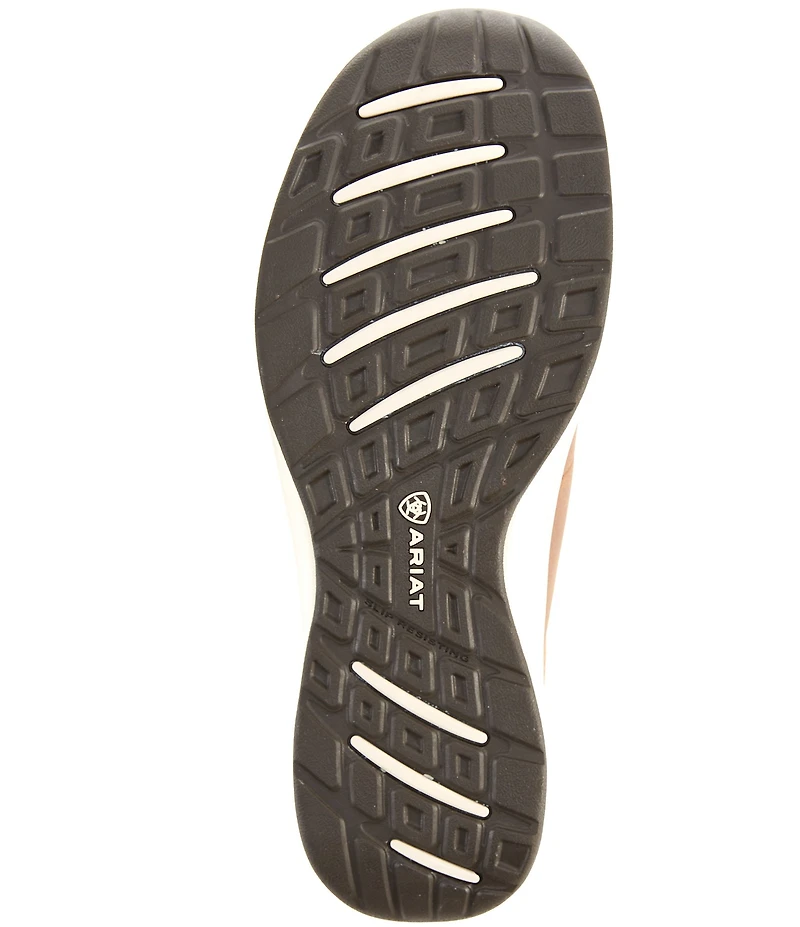 Ariat Men's Buckeye Leather Slip On Sneakers