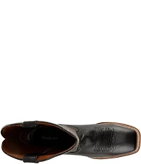 Ariat Men's County Roads Leather and Suede Wide Square Toe Cowboy Boots