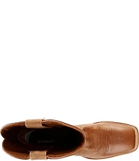 Ariat Men's County Roads Leather Wide Square Toe Cowboy Boots