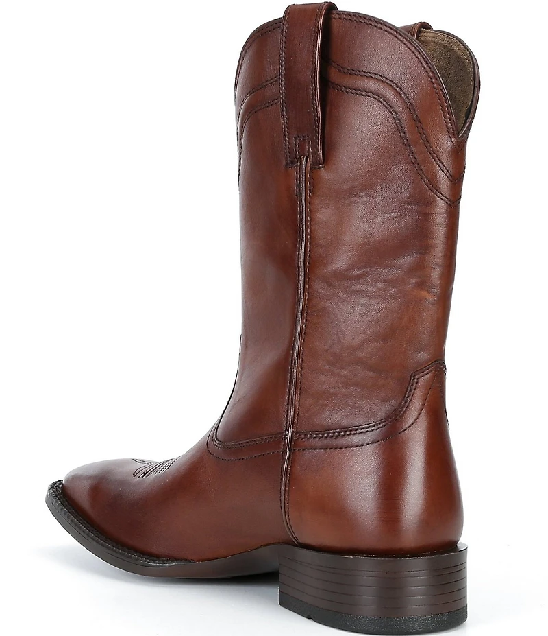 Ariat Men's Easton Leather R Toe Western Boots