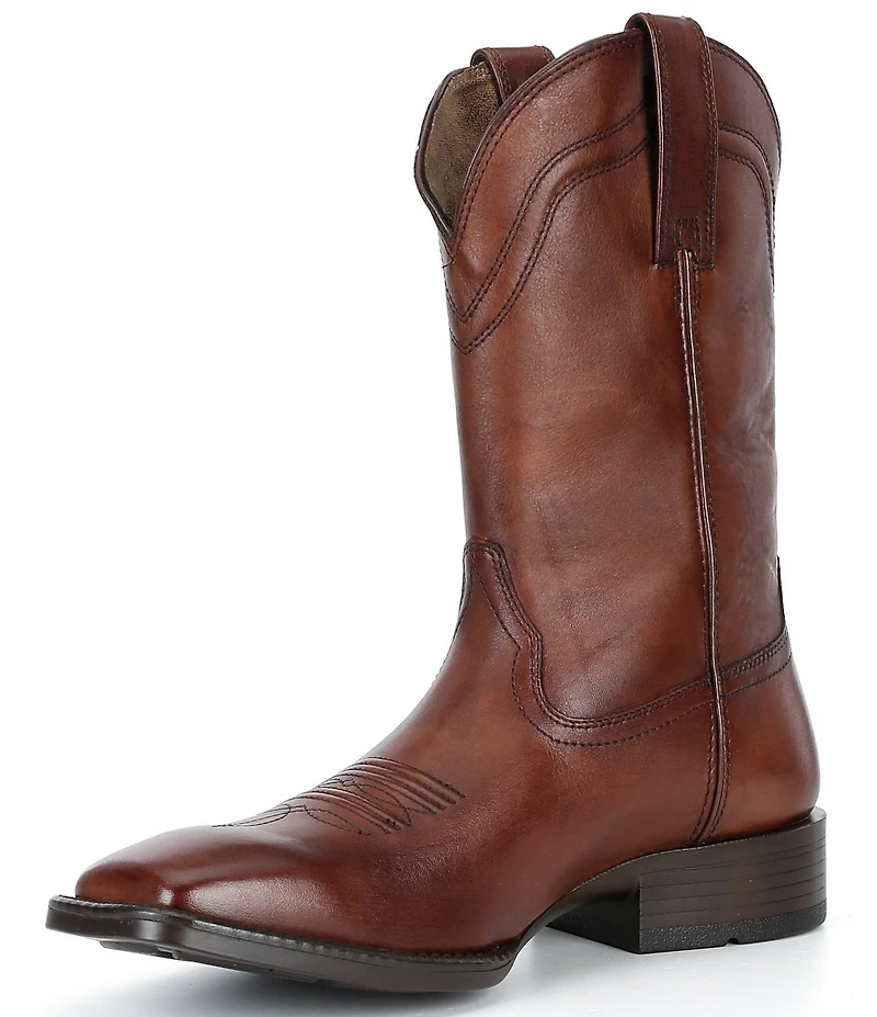 Ariat Men's Easton Leather R Toe Western Boots