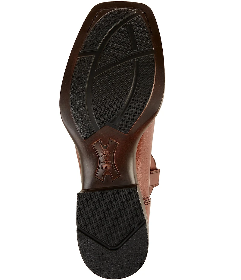 Ariat Men's Easton Leather R Toe Western Boots