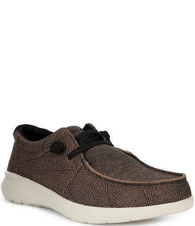 Ariat Men's Hilo Embossed Textured Print Slip-Ons