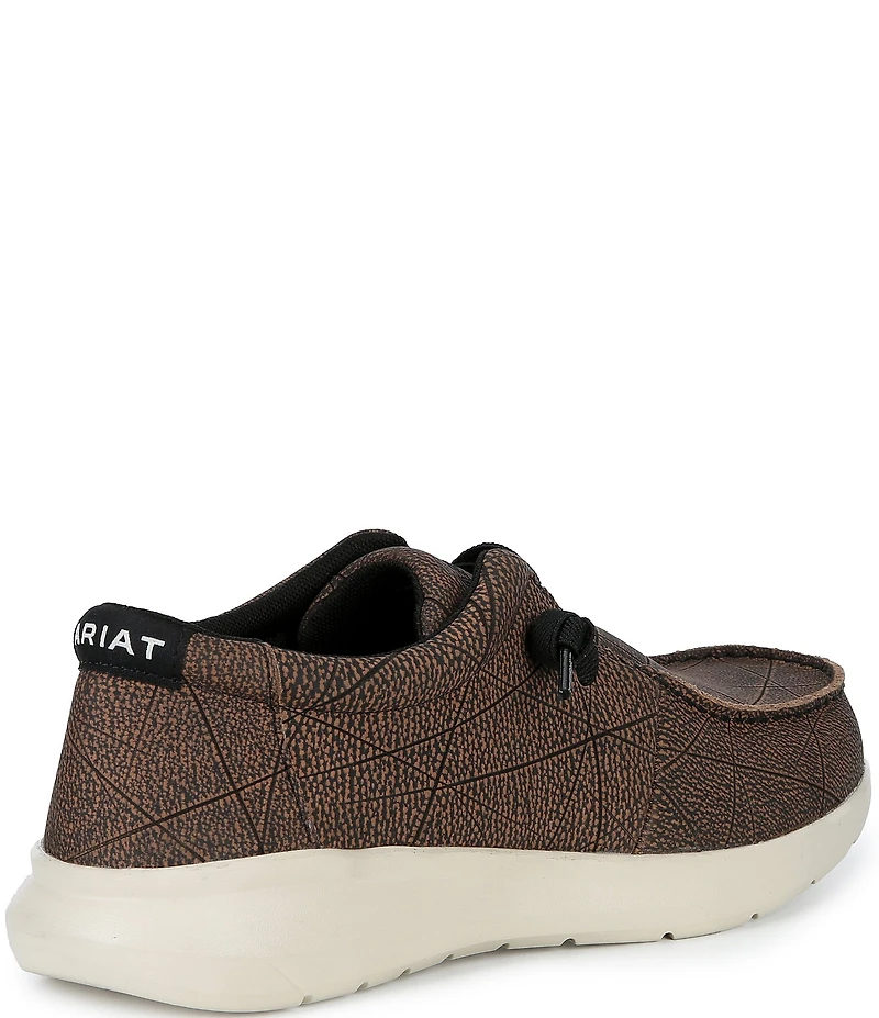 Ariat Men's Hilo Embossed Textured Print Slip-Ons