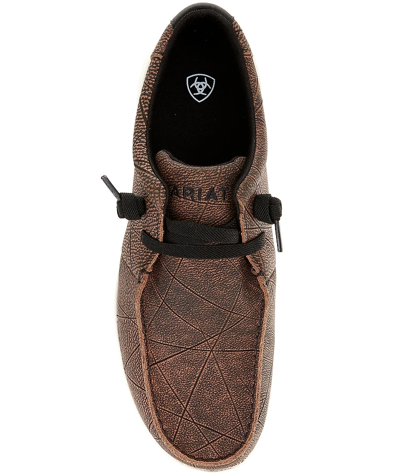 Ariat Men's Hilo Embossed Textured Print Slip-Ons