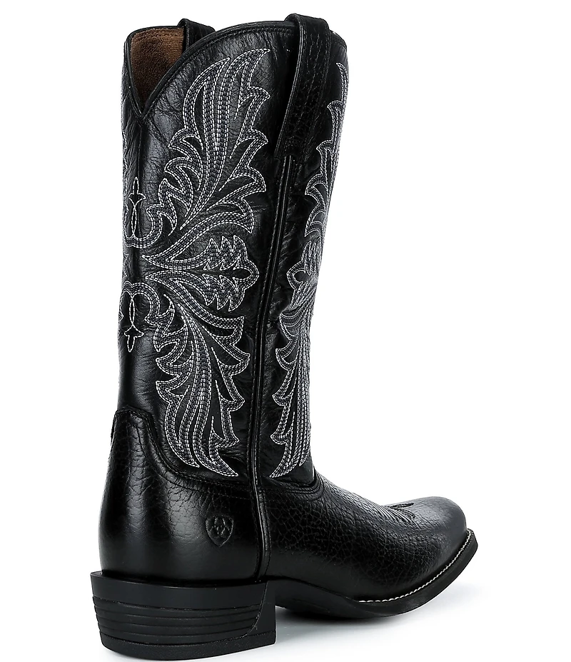 Ariat Men's Hustler Leather Narrow Cutter Toe Cowboy Boots