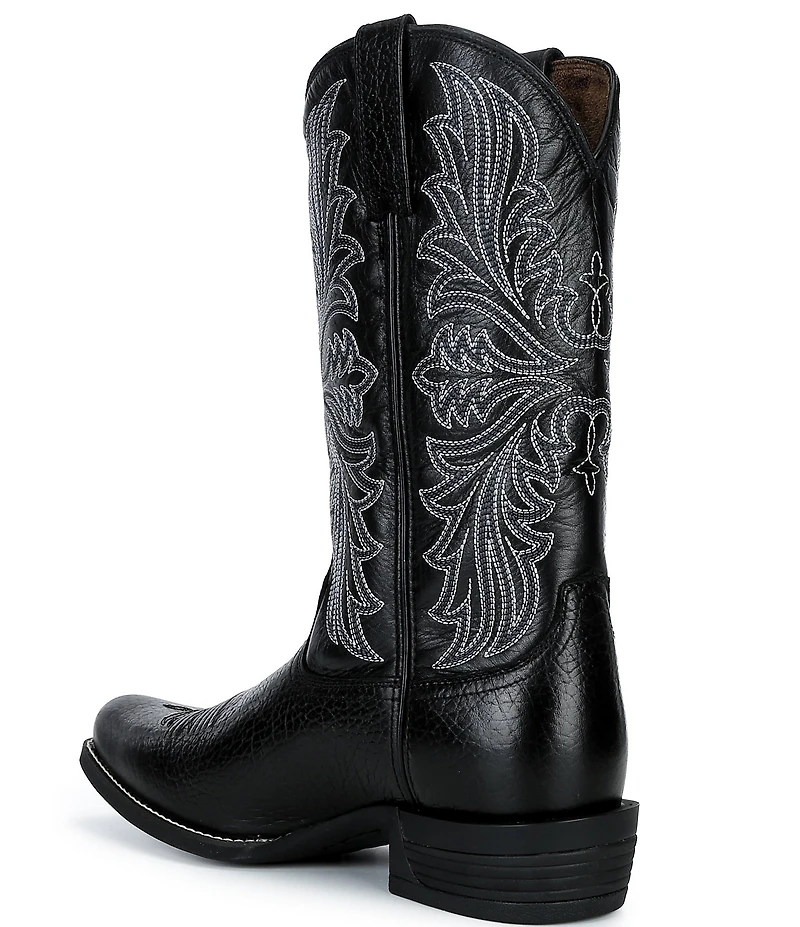 Ariat Men's Hustler Leather Narrow Cutter Toe Cowboy Boots