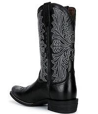 Ariat Men's Hustler Leather Narrow Cutter Toe Cowboy Boots