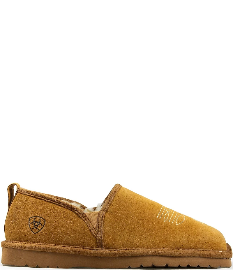 Ariat Men's Lasso Suede Slippers