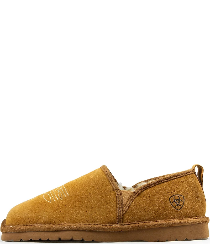 Ariat Men's Lasso Suede Slippers