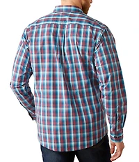 Ariat Men's Pro Series Smith Classic Fit Plaid Shirt