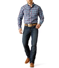 Ariat Men's Pro Series Smith Classic Fit Plaid Shirt