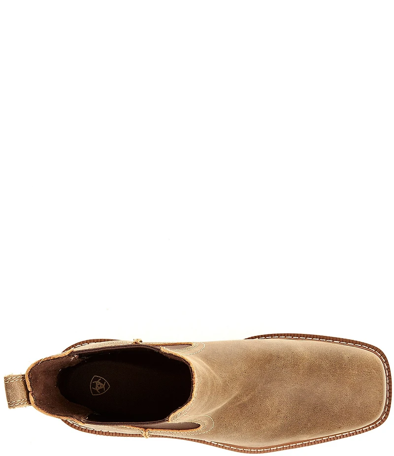 Ariat Men's Rambler Recon Leather Square Toe Chelsea Boot