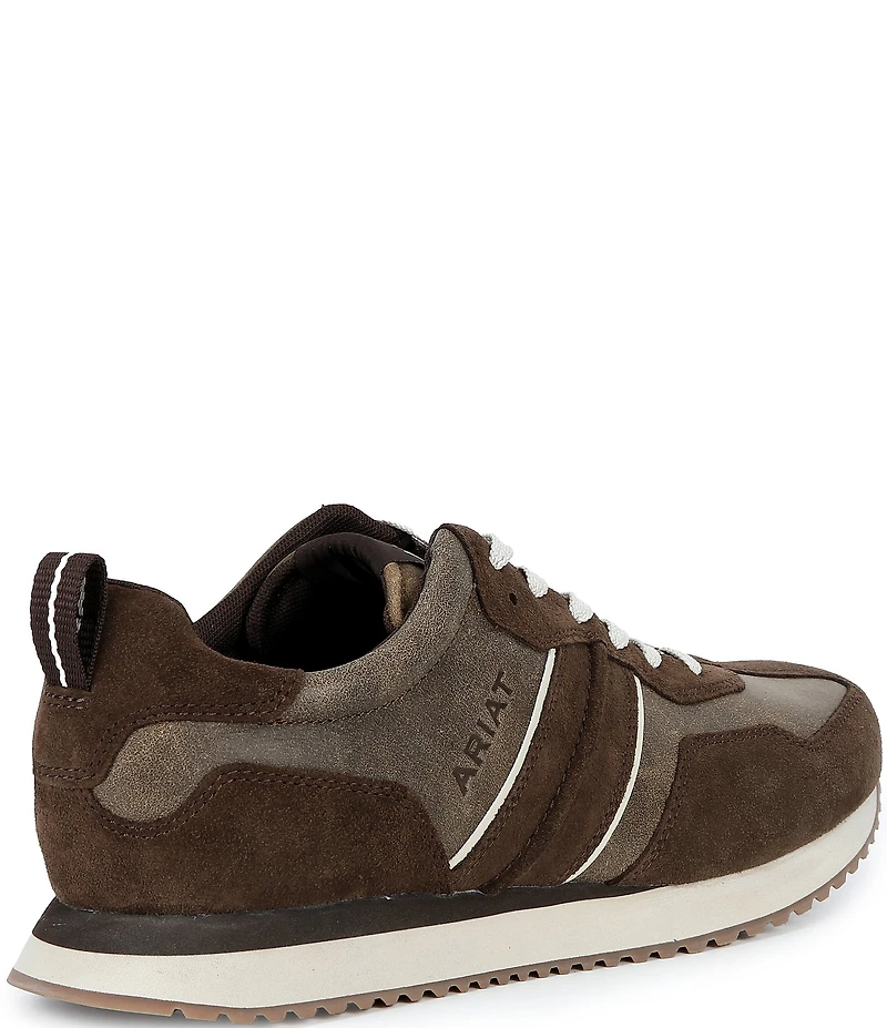Ariat Men's Ranch Bomber Leather Runner Sneakers