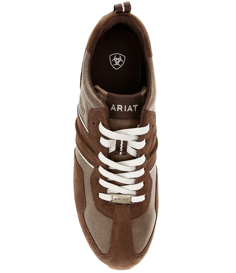 Ariat Men's Ranch Bomber Leather Runner Sneakers