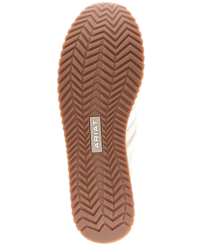 Ariat Men's Ranch Suede Leather Runner Sneakers