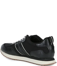 Ariat Men's Ranch Suede Croco Embossed Leather Runner Sneakers