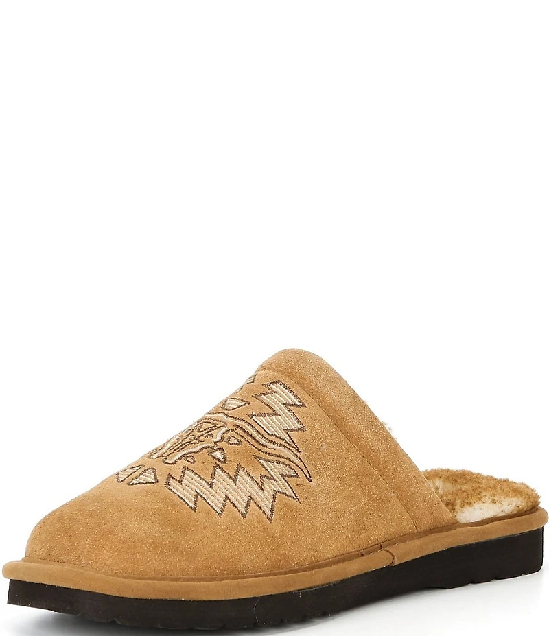 Ariat Men's Rancher Suede Square Toe Slippers