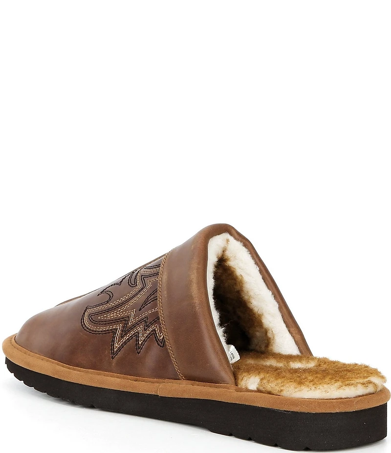 Ariat Men's Silversmith Leather Slippers