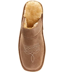 Ariat Men's Silversmith Suede Square Toe Slippers