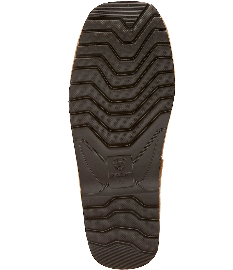 Ariat Men's Silversmith Suede Square Toe Slippers