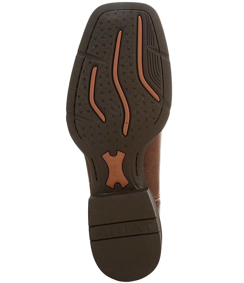 Ariat Men's Sport Wide Square Toe Four-Row Stitch Western Boots